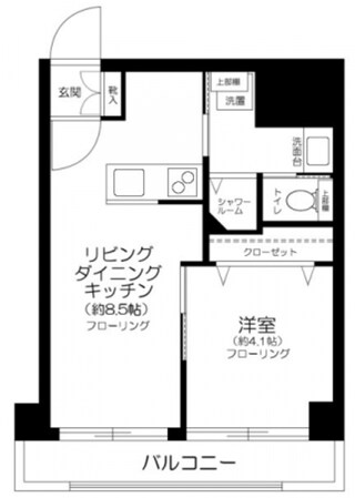 飯田橋駅 徒歩5分 3階の物件間取画像